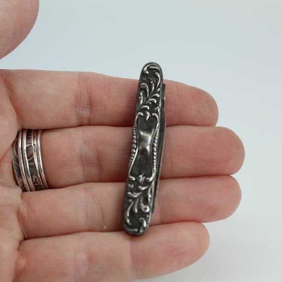 アンティーク スターリングシルバー ポケットナイフ ドイツ製