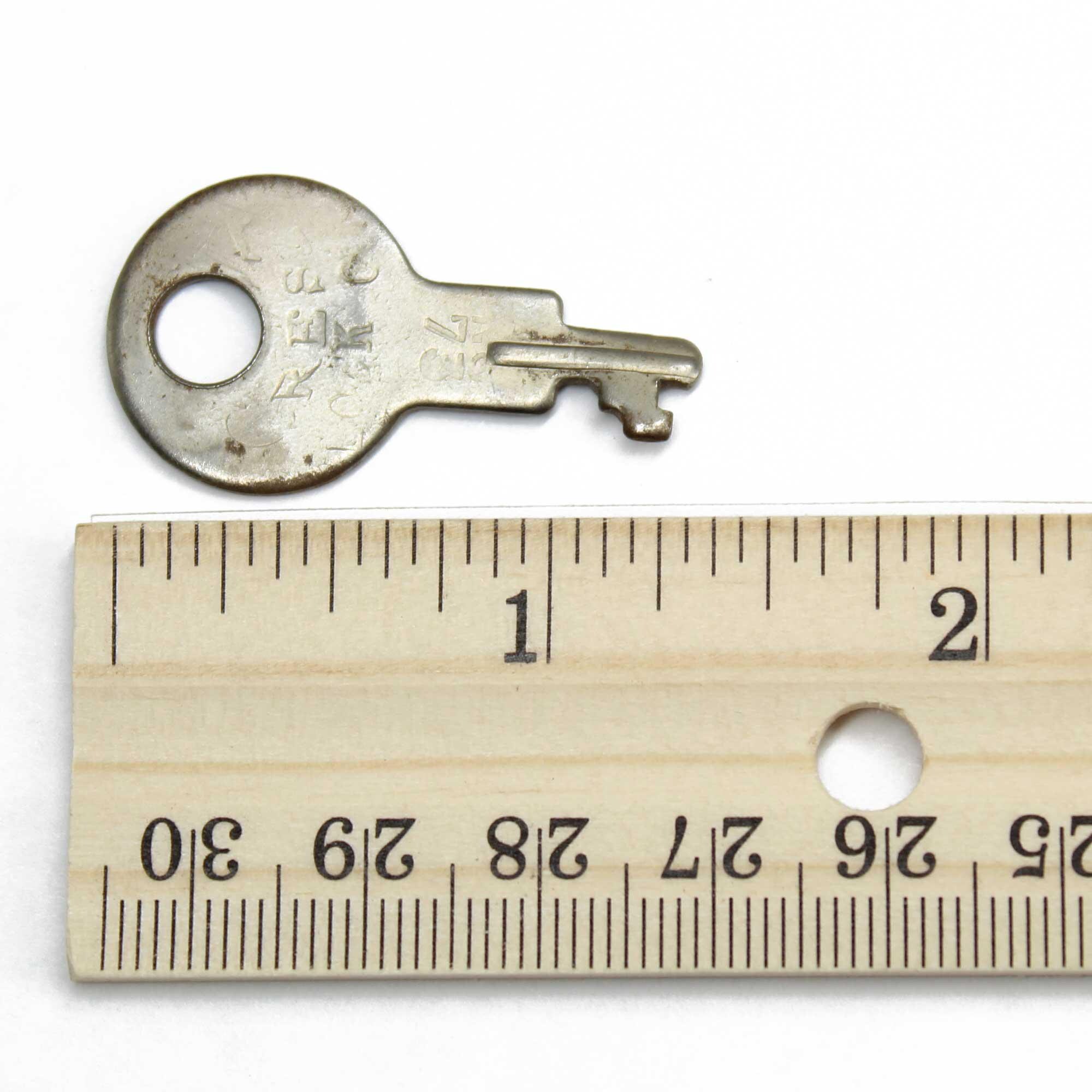 Crest Lock Co Key No 73, Antique Luggage Trunk Steamer Key - Etsy