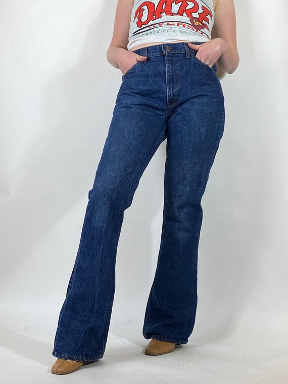 70s Orange Tab Flare Levi’s