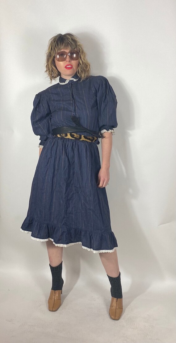 VNTG Cotton Ruffle Set
