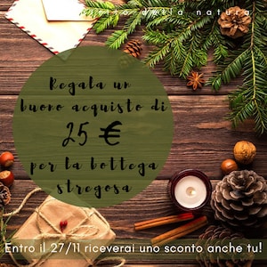 Tarjeta regalo por valor de 25 euros - fiestas, regalos artesanales, cumpleaños