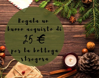 Gift card worth 25 euros - parties, handcrafted gifts, birthdays