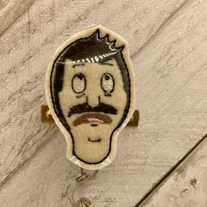 Bob inspired retractable badge reel