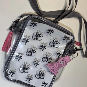 Sabrina Inspired Clear concert crossbody bag