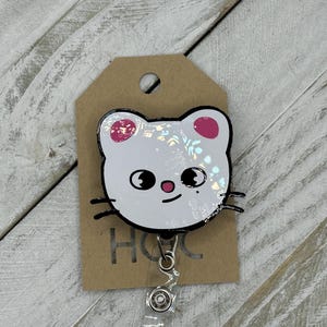 SKZ inspired Ferret Jiniret Hyunjin retractable badge reel