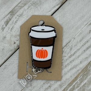 Pumpkin Spice Coffee Visitenkartenhalter