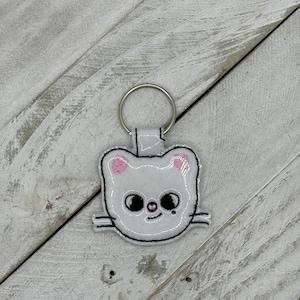 stray kids skzoo Ferret Jiniret Hyungin  inspired double sided keychain