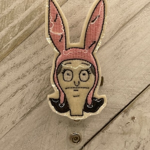 Louise inspired retractable badge reel