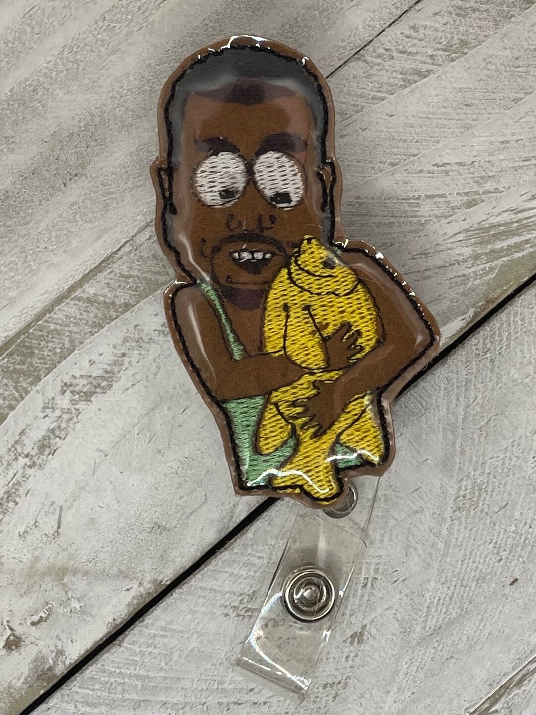 South Park Inspired Kanye Fish Sticks Retractable Badge Reel Etsy