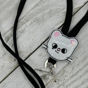 Stray kids Skzoo inspired ferret Hyunjin lanyard