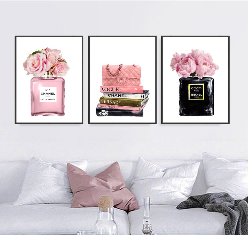 Featured image of post Girly Chanel Bedroom Decor : Oh my god i must have one of these for my office chair♥♥.