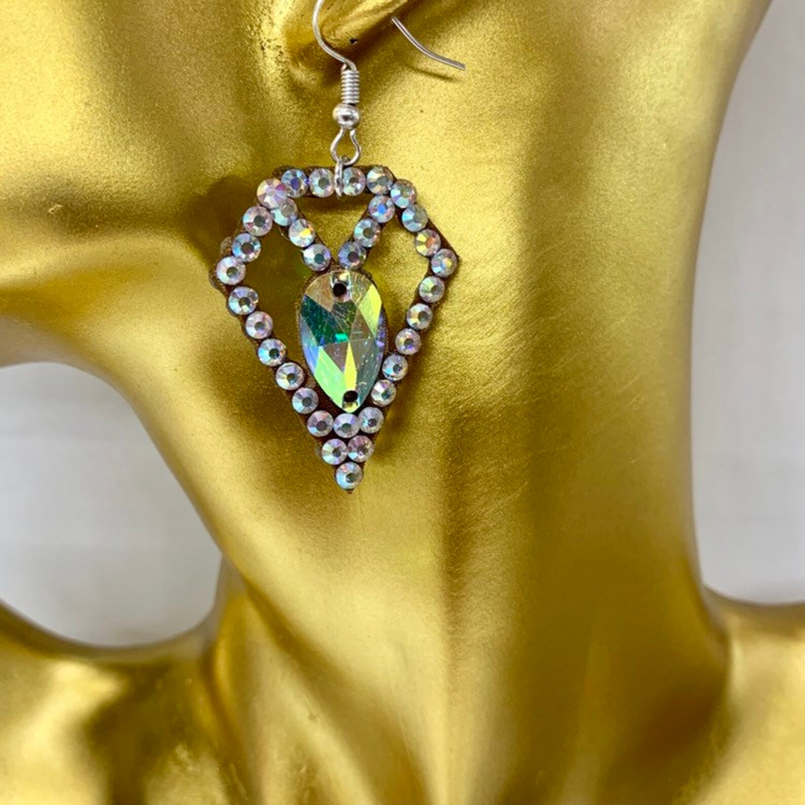 Earrings for Ballroom Dancing, Ballroom Earrings,ballroom Accessories