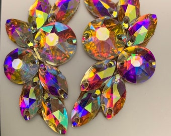 Oorbellen voor stijldansen, stijloorbellen, latin oorbellen, stijlsieraden oorbellen ballroom latin danswedstrijd Fitness Bikini