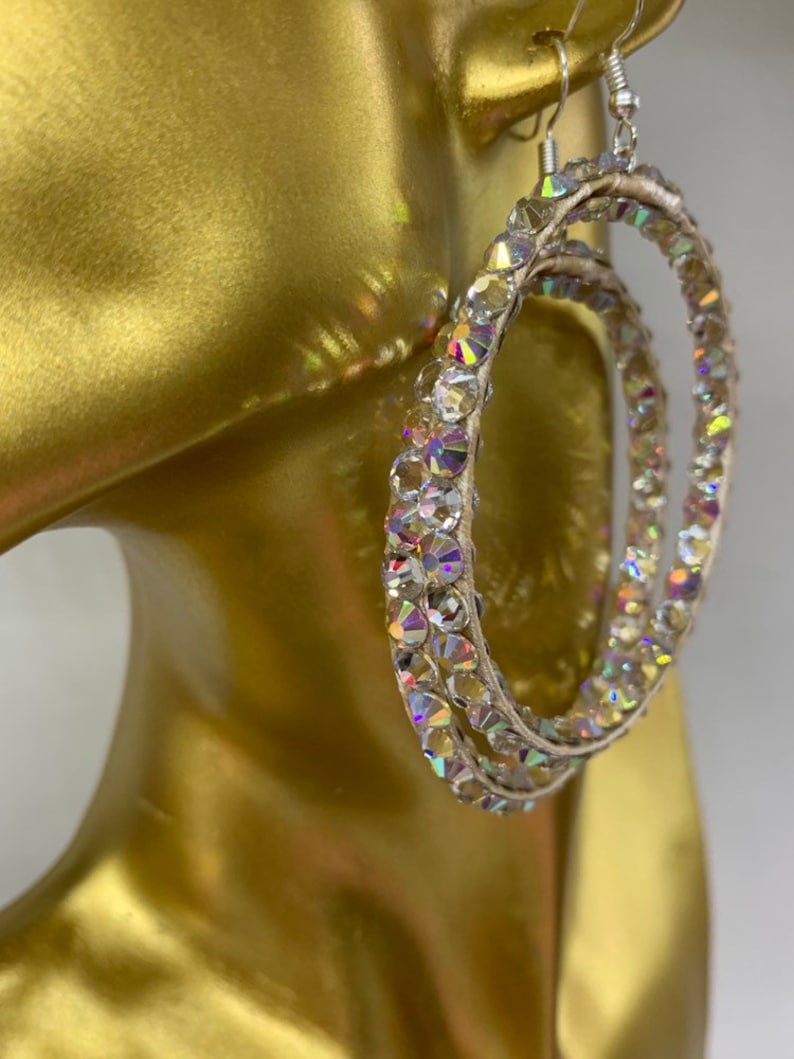 Earrings for Ballroom Dancing, Ballroom Earrings,ballroom Accessories