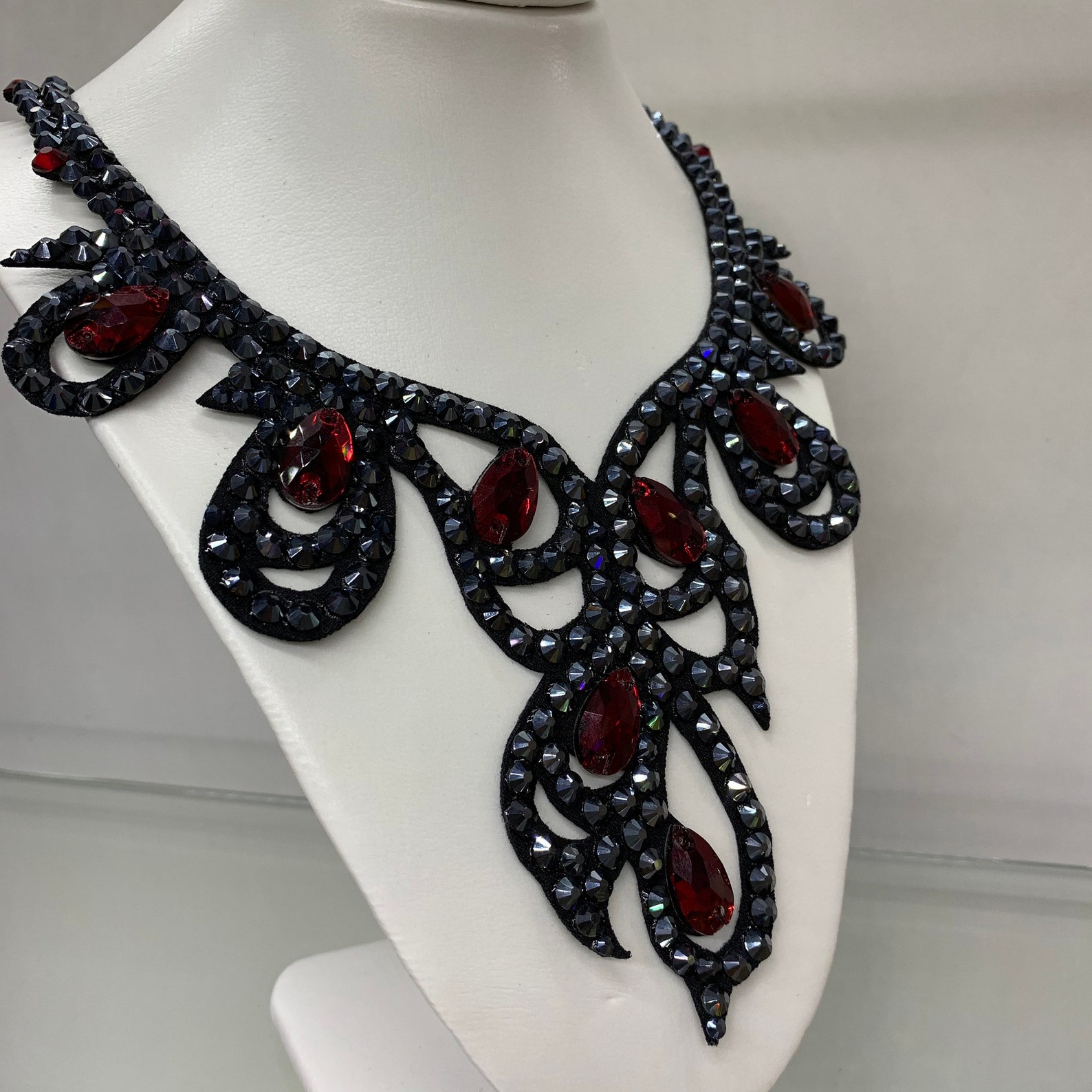 Ballroom Necklace, Latin Ballroom Necklace, Ballroom Jewelry, Ballroom