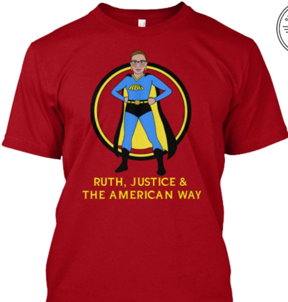 Ruth Bader Ginsburg SUPER RBG Superhero 