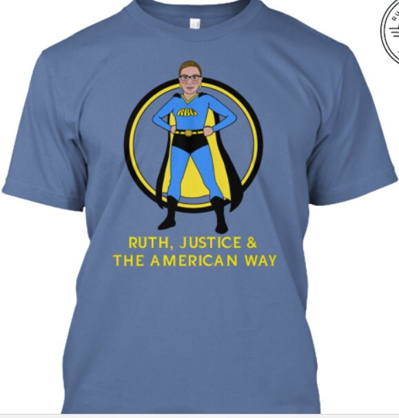 Ruth Bader Ginsburg SUPER RBG Superhero 