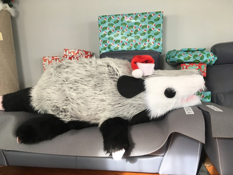 Gigantic N I N E foot plush possum | Etsy