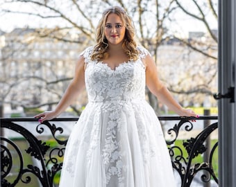 Lasabina Kyla plus size wedding dress