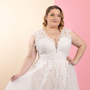 Lasabina Gabriella plus size wedding dress