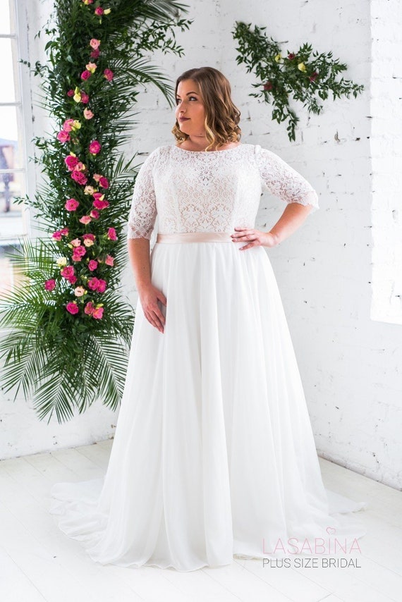 plus size vintage wedding dresses cheap