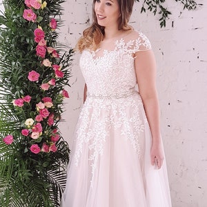 Plus size wedding dress, Lasabina plus size wedding dress image 5