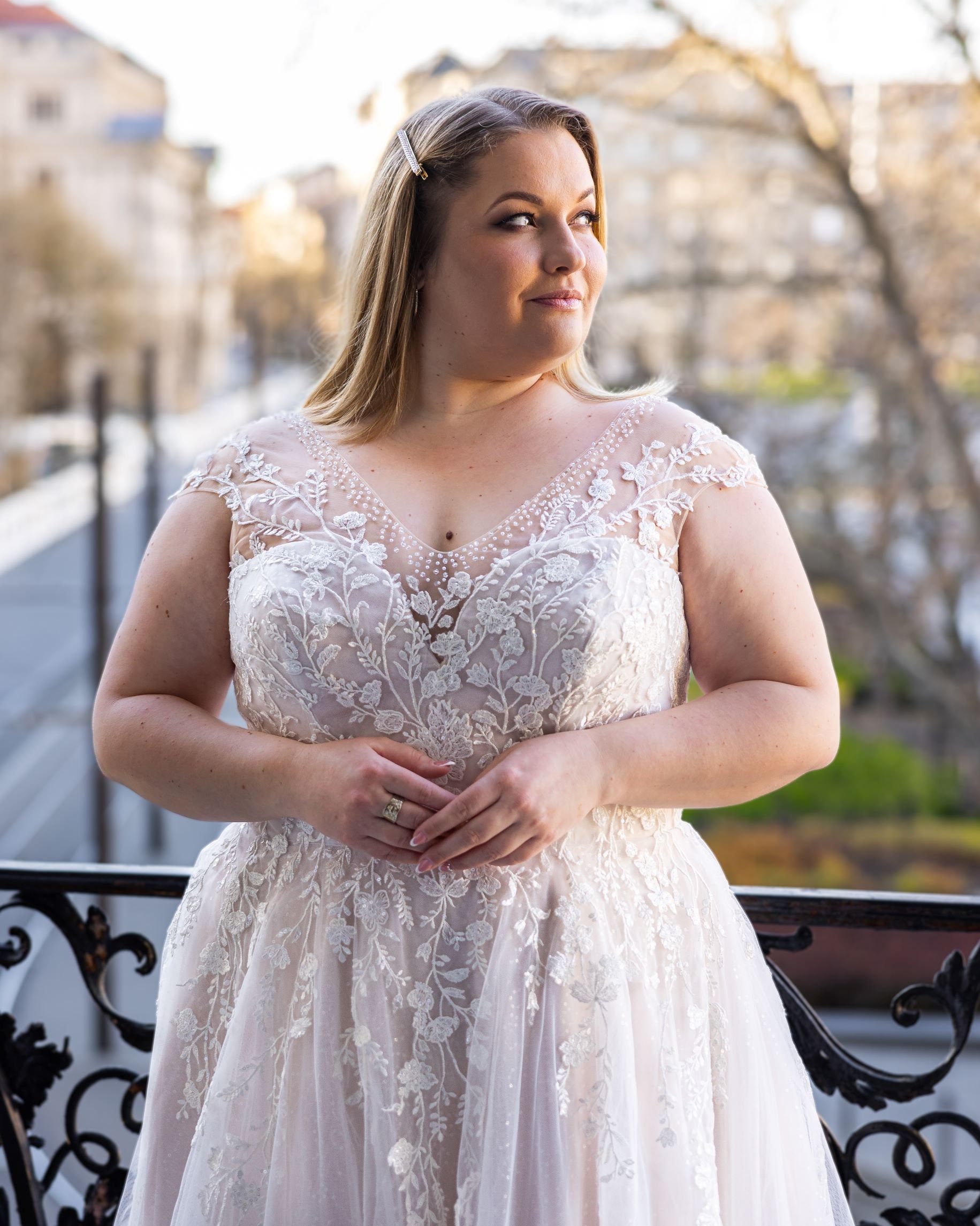 Lasabina Sabrina Plus Size Wedding Dress Etsy UK