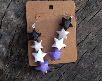Ace Pride Drop Earrings