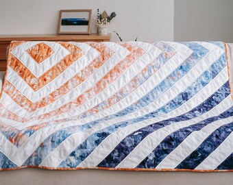 Edredón hecho a mano Diamond Ombre