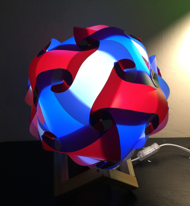 Ambient Jigsaw Puzzle Lamp Etsy