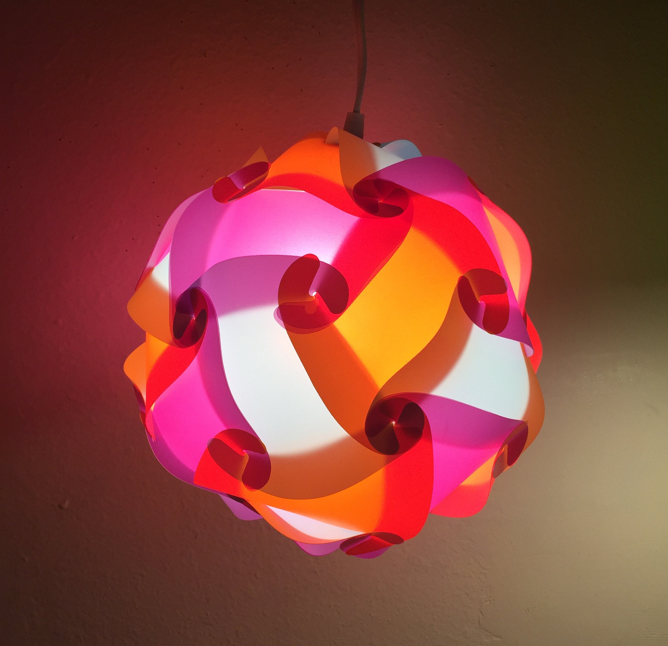 Ambient Jigsaw Puzzle Lamp Etsy