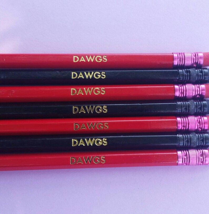 Personalized Pencils Custom Pencils School Supplies Kids Etsy
