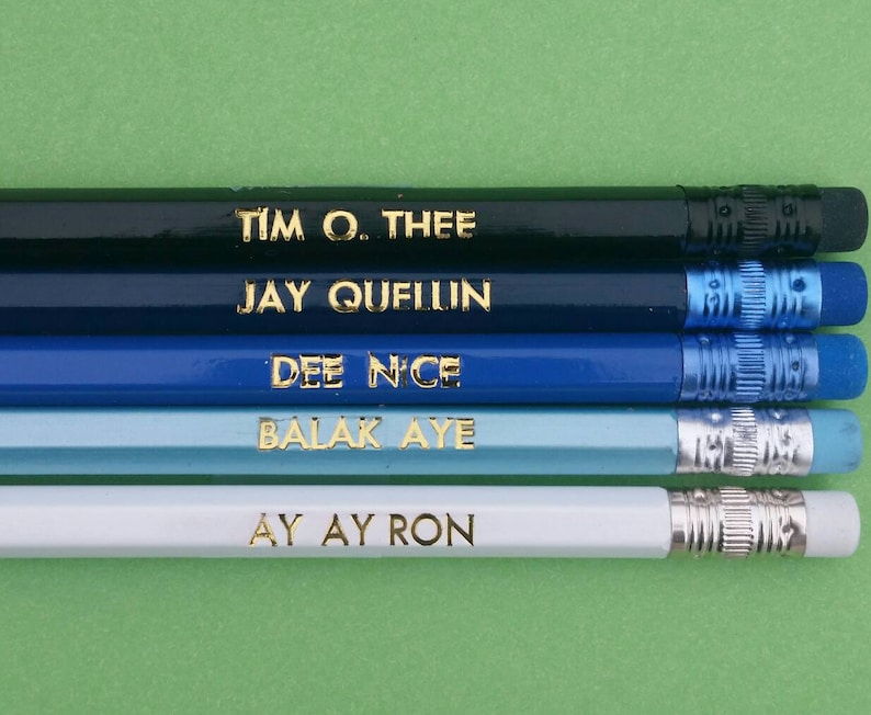 Key And Peele Substitute Teacher Pencils Key Peele Etsy
