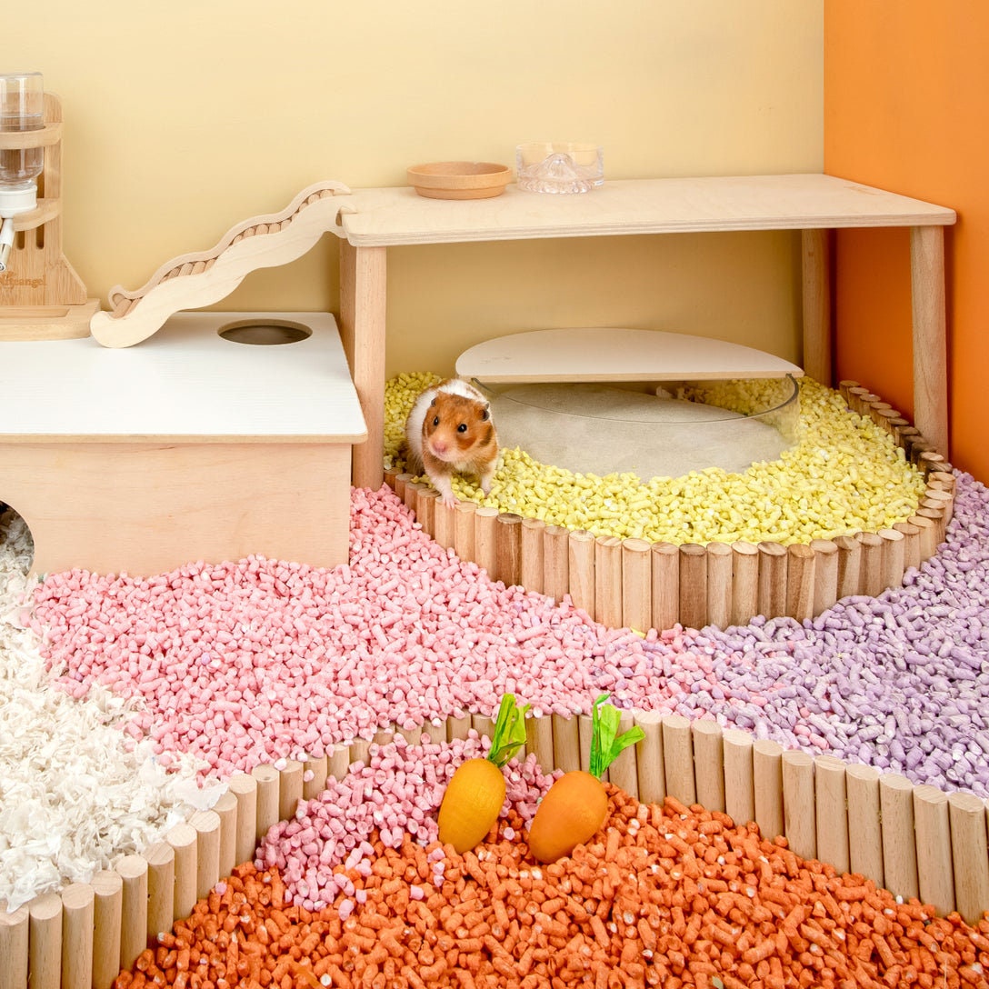 Tiny Fluffy Friendniteangelpastel Paper Pellets Bedding Hamster Mouse