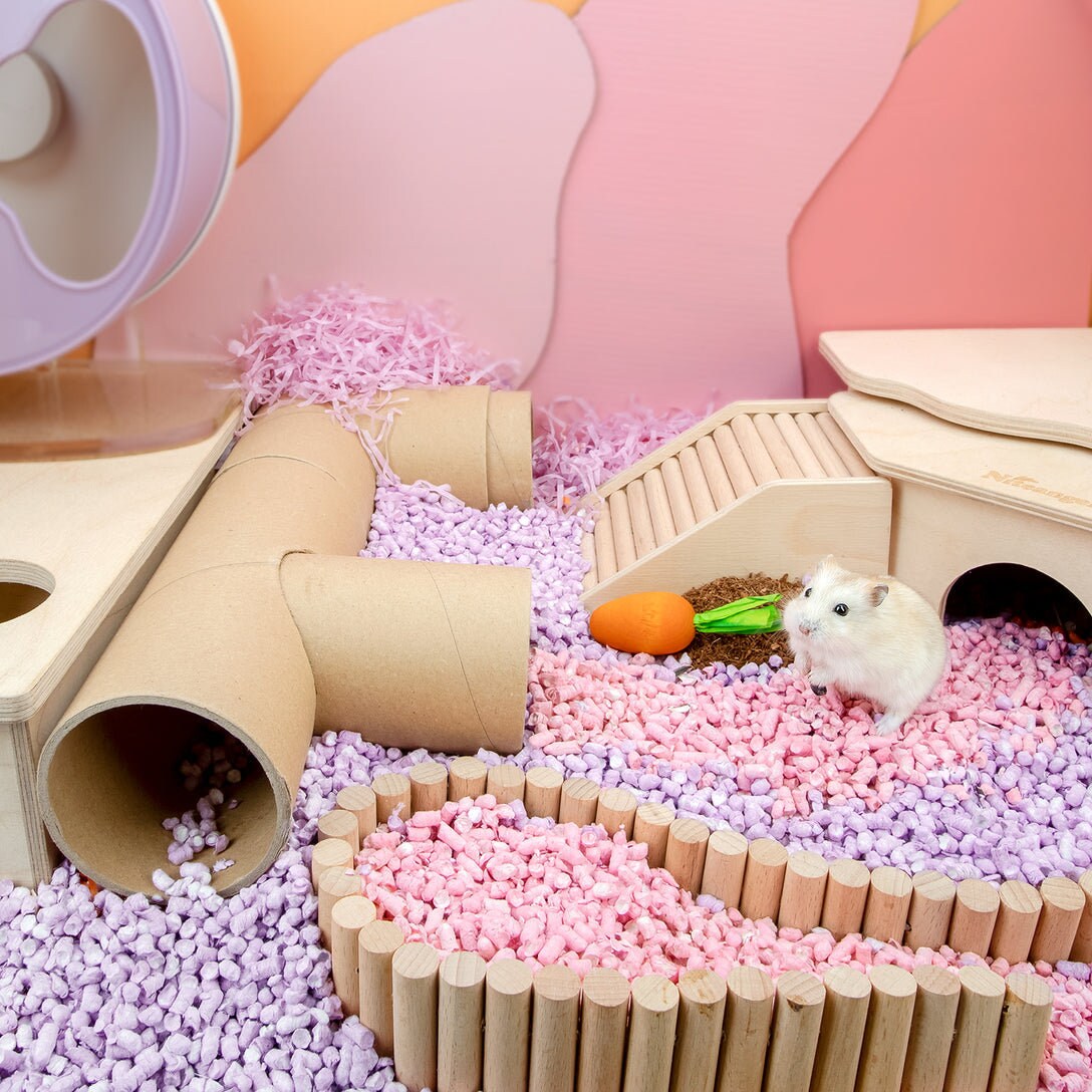 Tiny Fluffy Friendniteangelpastel Paper Pellets Bedding Hamster Mouse