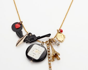 Paris Necklace by night