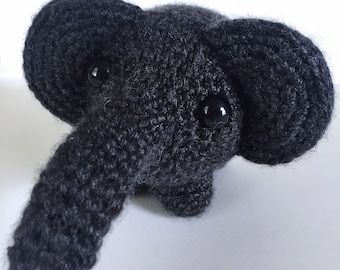 Crochet Elephant Stuffed Animal