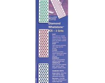 DMT Diamond Whetstone Kit Fine Extra Fine Coarse Stones