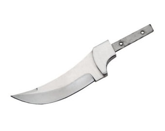 Upswept Skinner Knife Blade Blank 3.75" Stainless