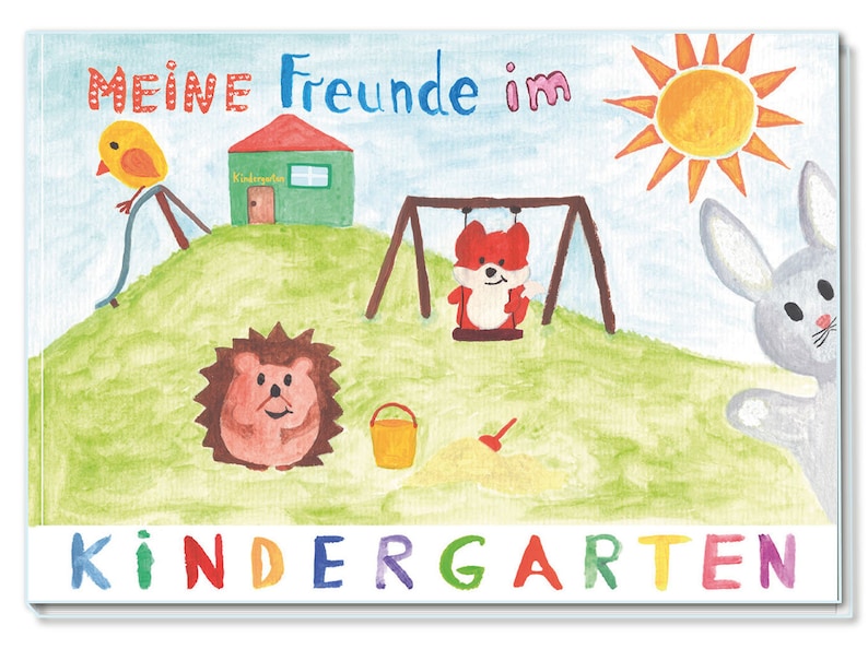 Kindergarten Freundebuch / meine Freunde im Kindergarten / für Etsy.de