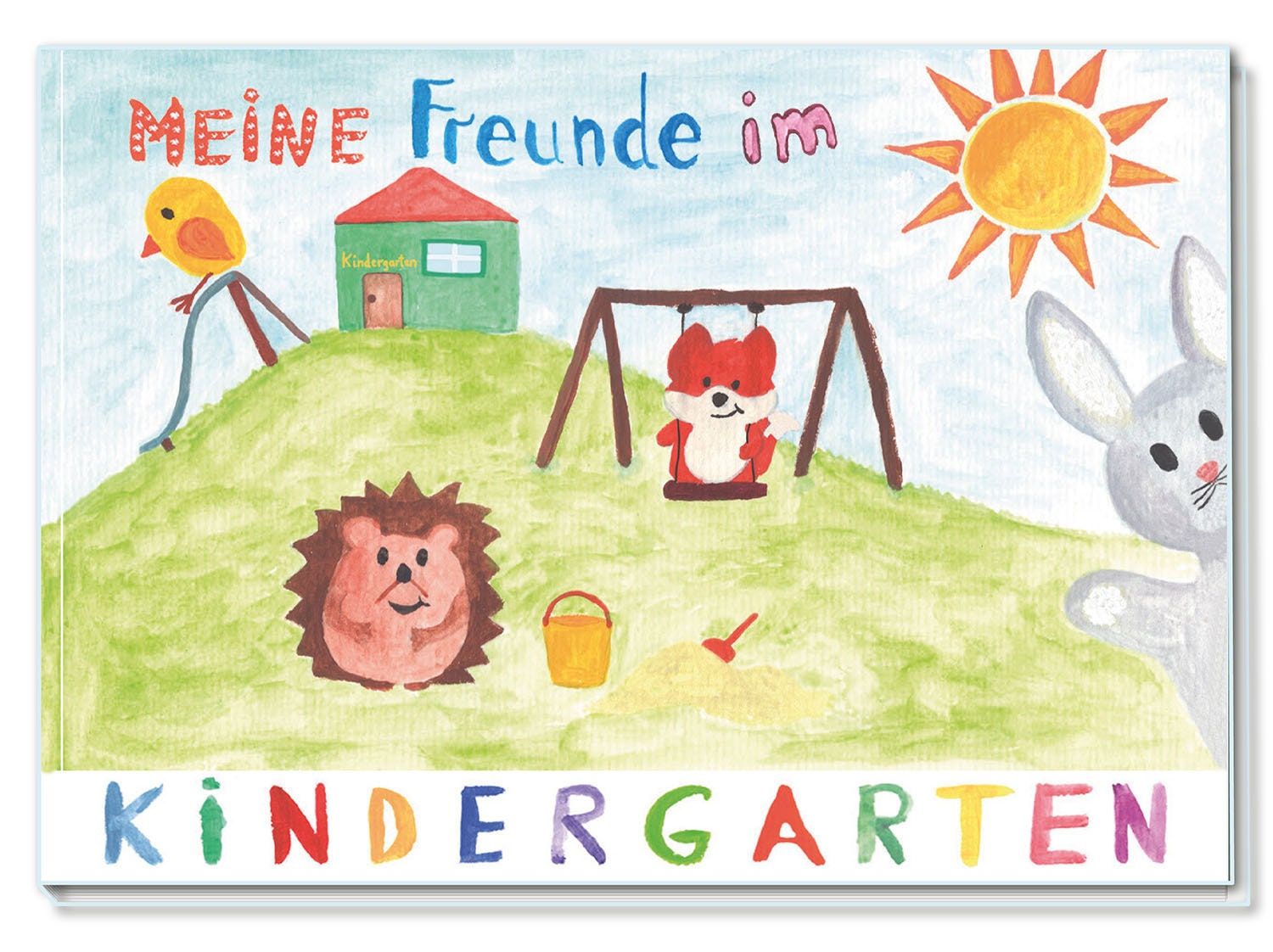 Kindergarten Freundebuch / meine Freunde im Kindergarten / für Etsy