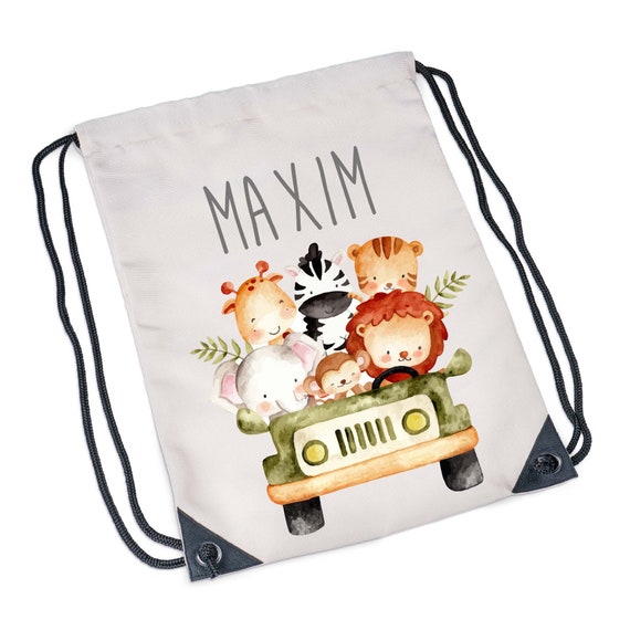Gym Bag Motif Safari / Sports Bag 