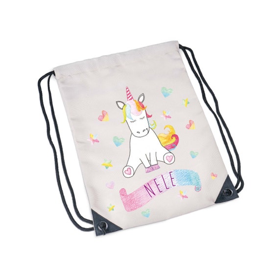 Bolsa de gimnasio motivo unicornio 1 / bolsa deporte de - Etsy España