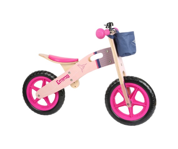 Balance Bike Hummingbird Made of Wood 