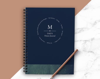 Fathers Day Gift | Fitness Planner | Fitness Journal