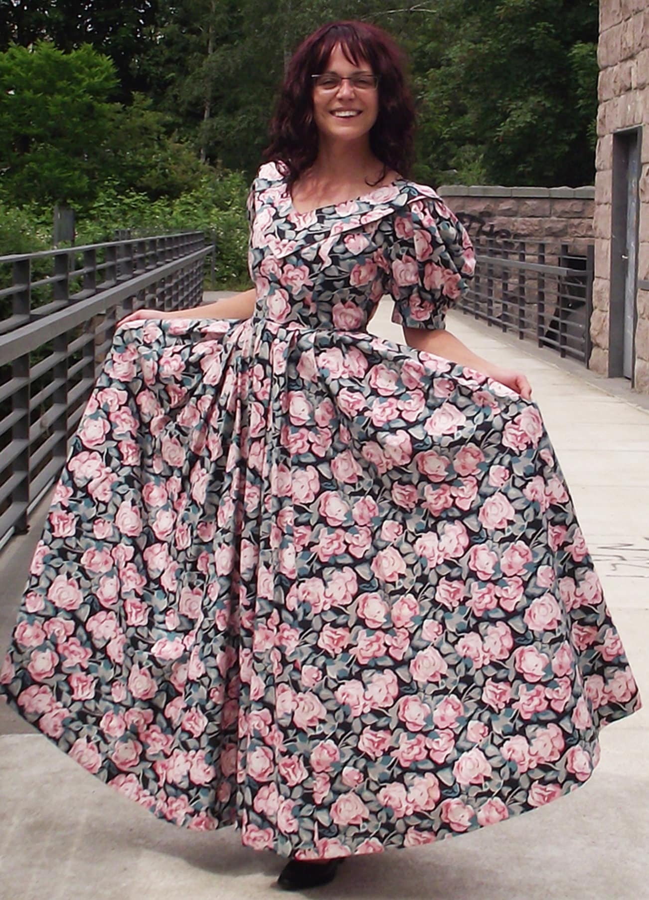 vintage laura ashley dress