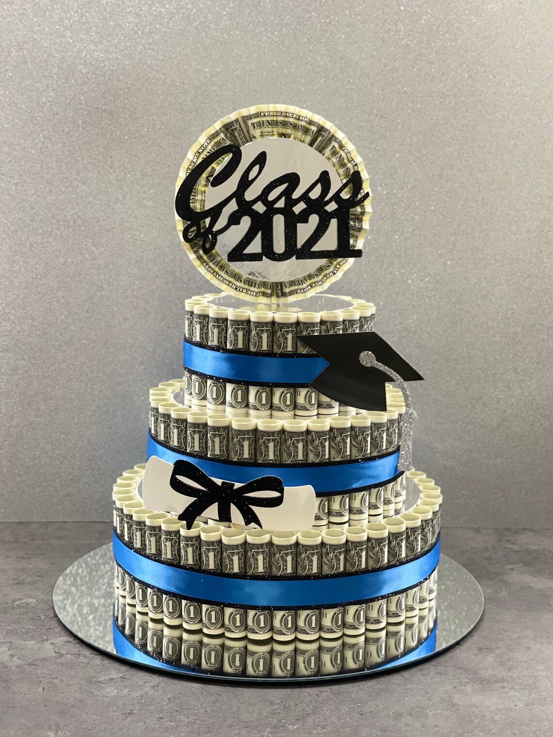 Graduation Money Cake Etsy