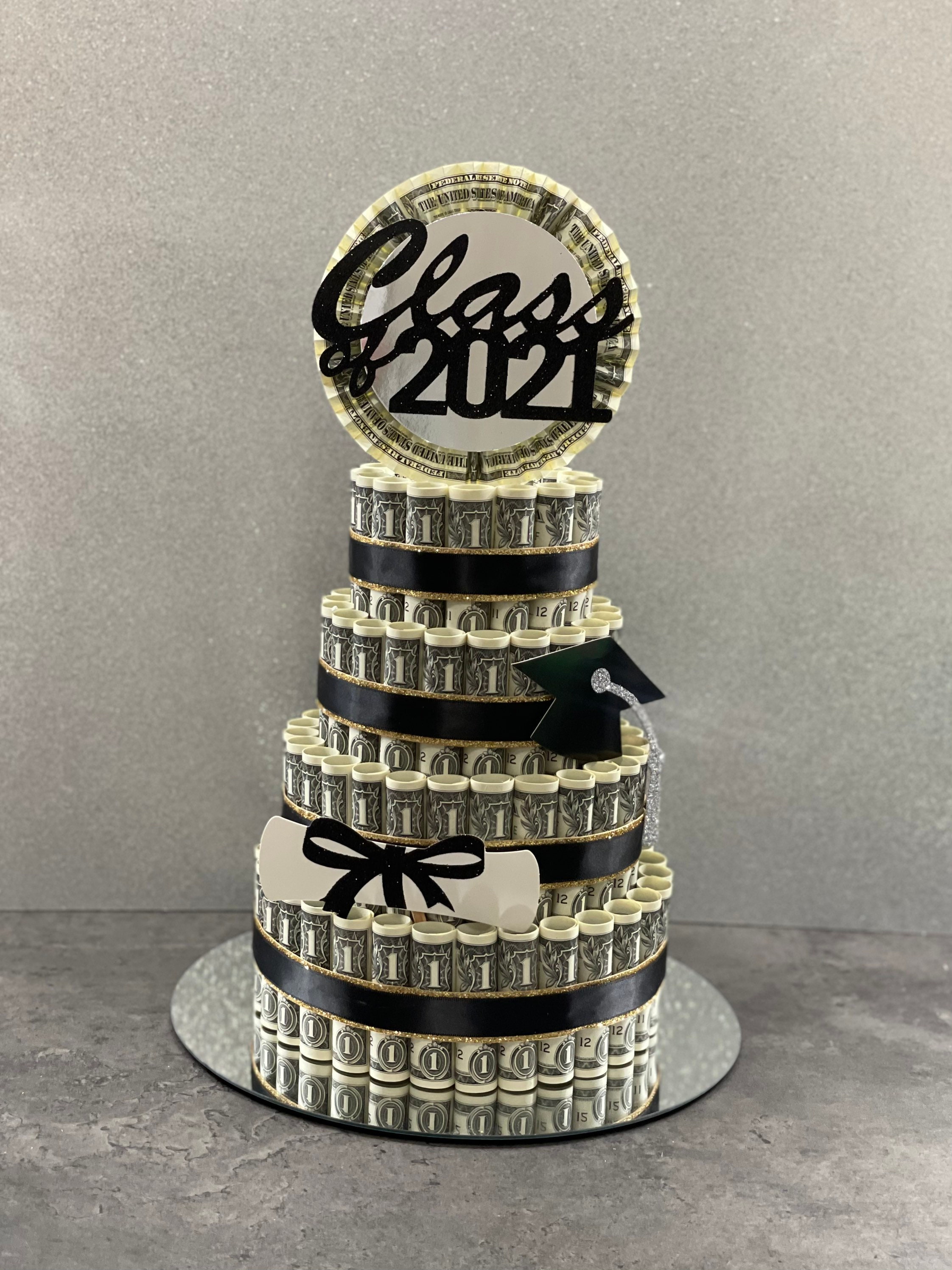 Graduation Money Cake Etsy
