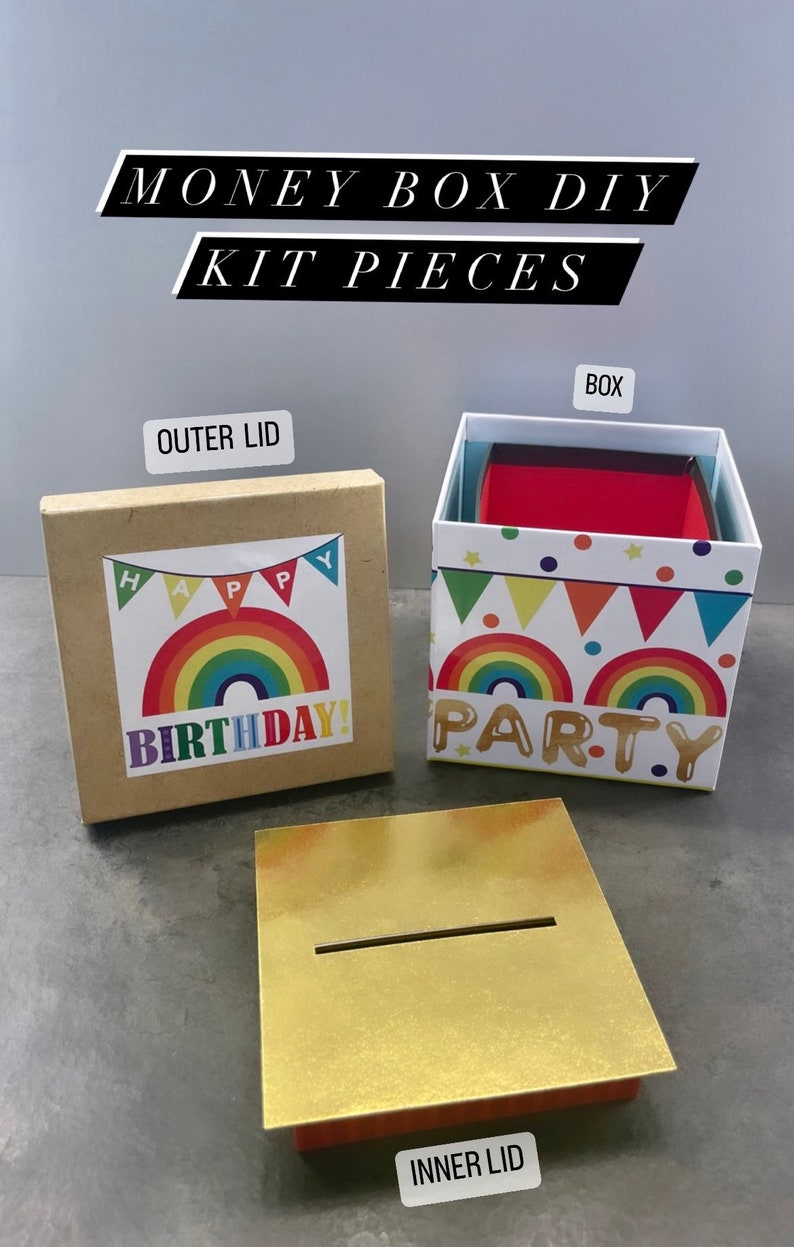 Surprise Money Pull Box Birthday Money Pull Box DIY Birthday Etsy