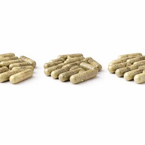 Kapsułki z różeńcem pospolitym, ashwagandhą i lawendą | Wegański zestaw ziołowy (500 mg) zdjęcie 2
